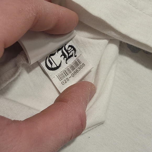 Chrome Hearts Multicolor Cross Cemetery White Mens Large T Shirt - Picture 10 of 10